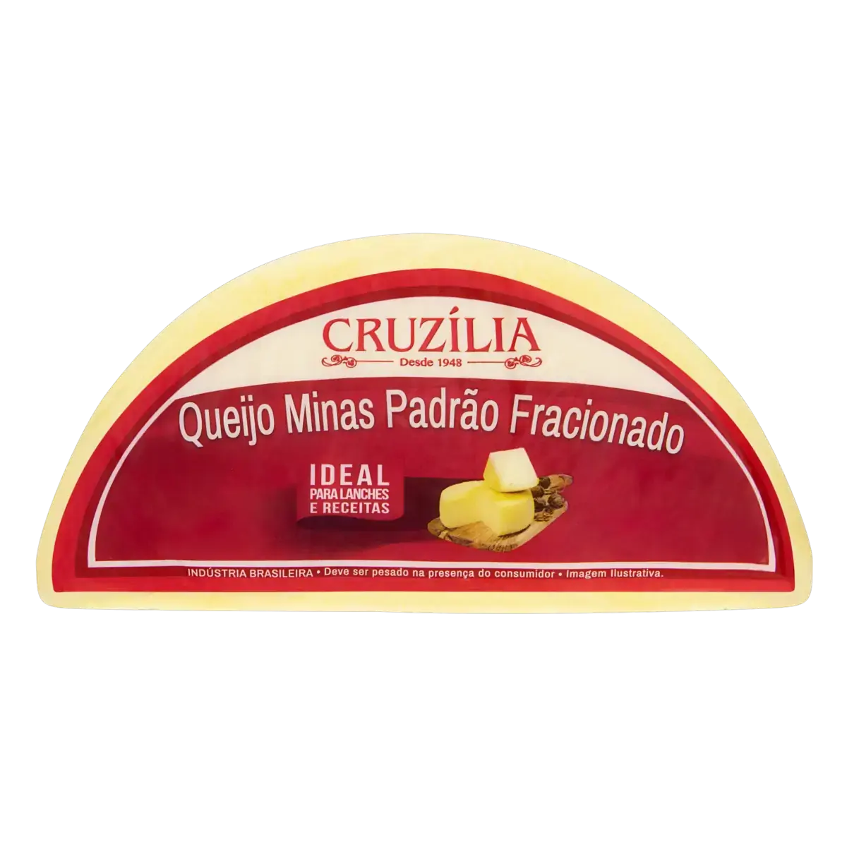 Queijo Minas Padrão Fracionado Cruzília