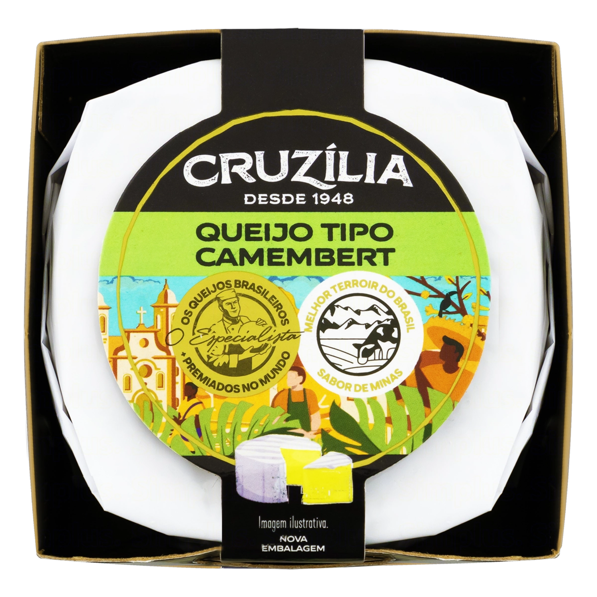 Queijo Camembert Cruzília