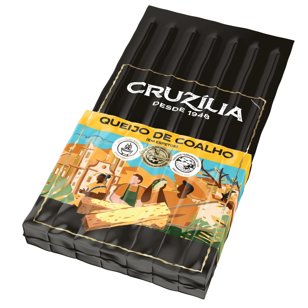 Queijo Coalho Em Espeto Cruzília