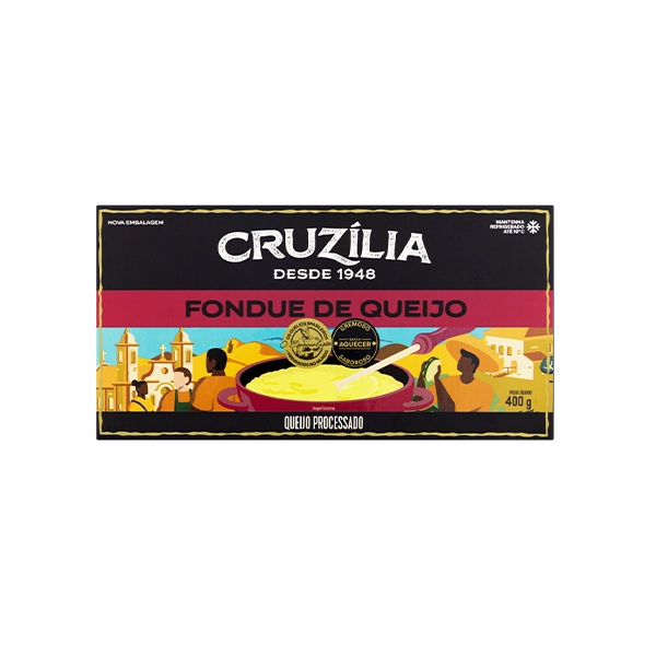 Fondue De Queijo Cruzília Caixa 400g