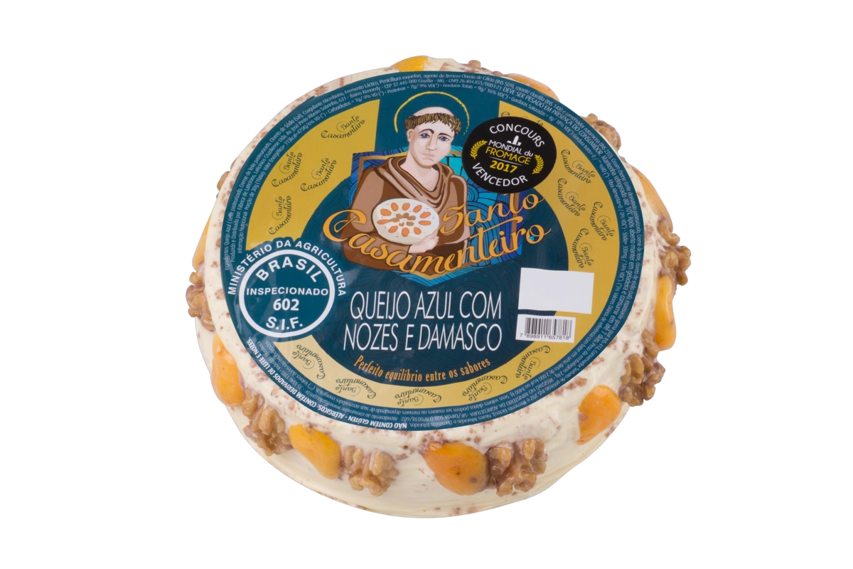 Queijo Azul Com Nozes E Damasco Santo Casamenteiro