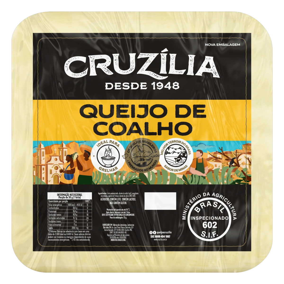 Queijo Coalho Cruzília