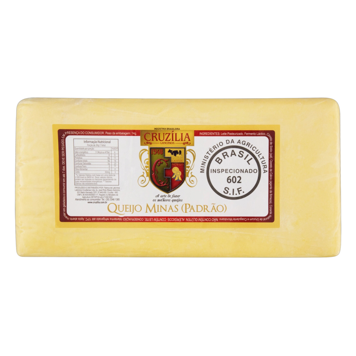 Queijo Minas Padrão Cruzília