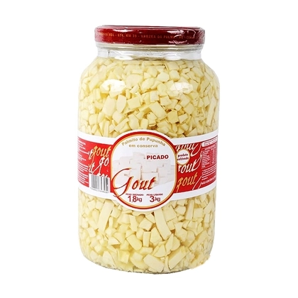 Palmito Gout Picado 1,8kg