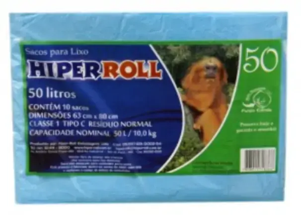 Saco De Lixo Fortelixo 50 Lts