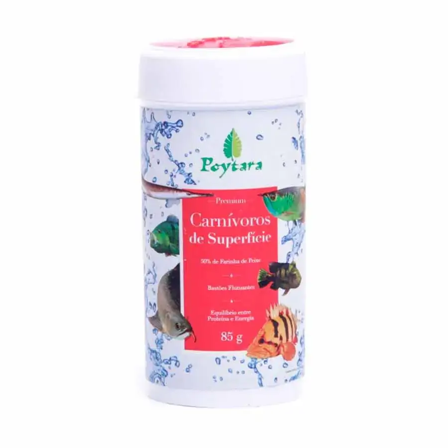 Ração Carnívoros De Superfície 85g