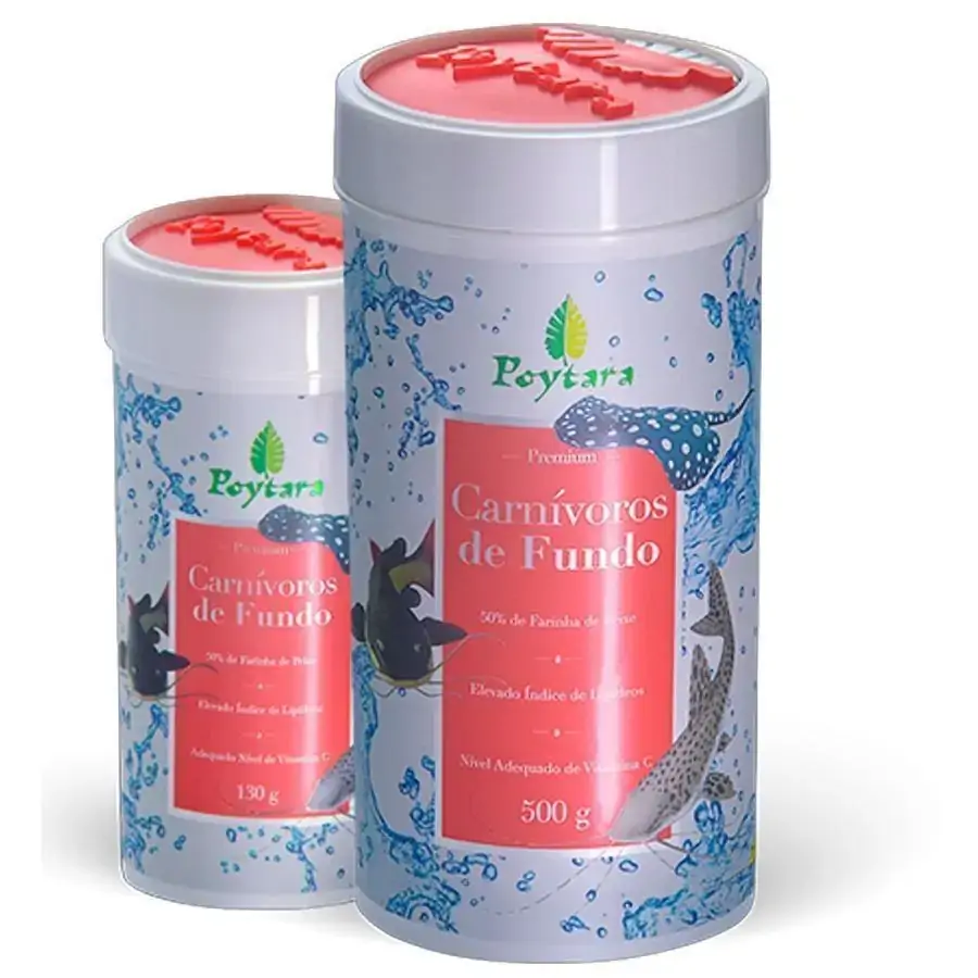 Al.peixe Poytara Carnivoro Fundo 130g