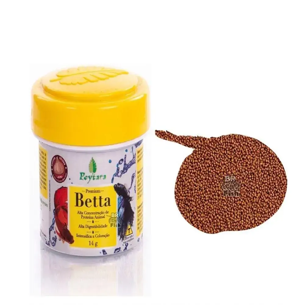 Ração Betta Premium Sache Poytara 14g