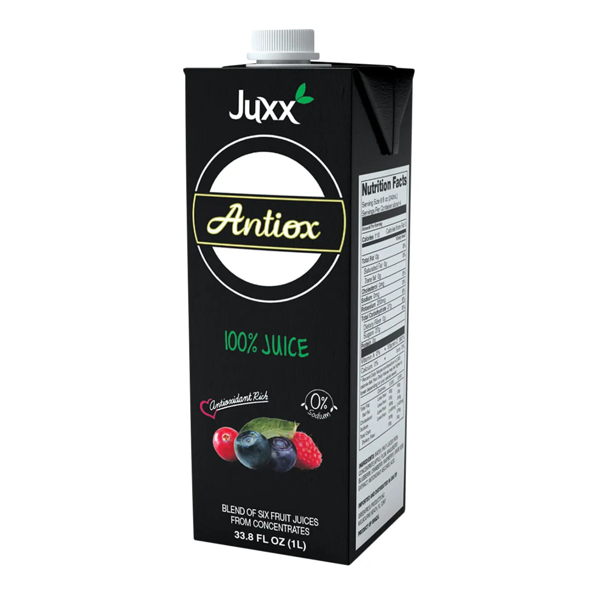 Suco Antiox de Frutas Vermelhas Juxx 1 Litro