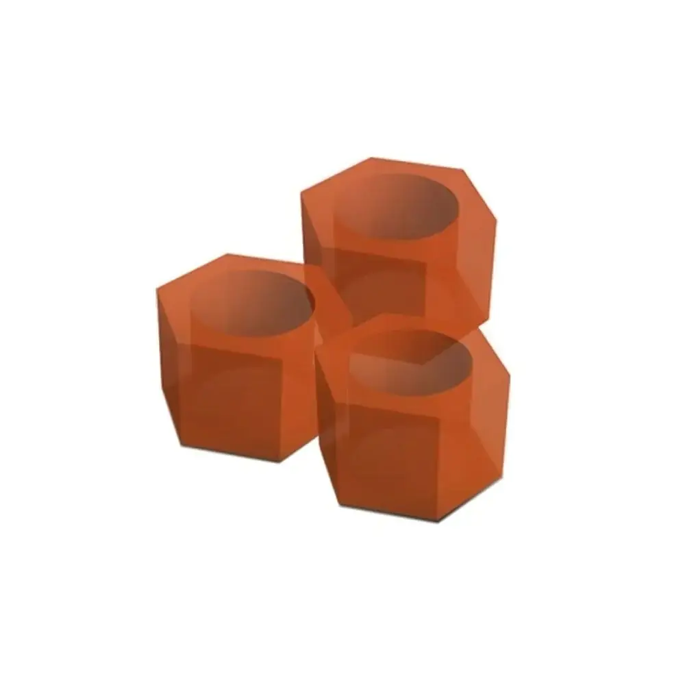 Marcador de Instrumentos Sextavado Laranja com 120 - Indusbello