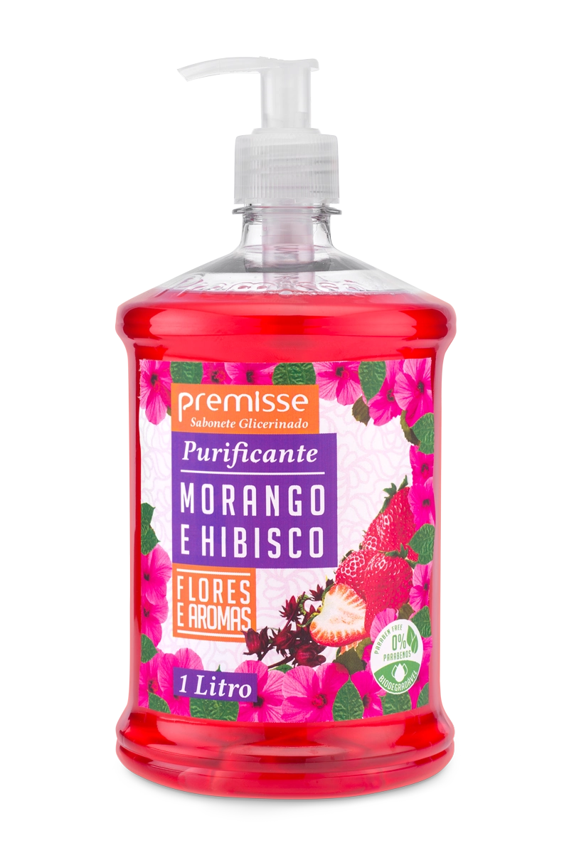 Sabonete Líquido Premisse Morango