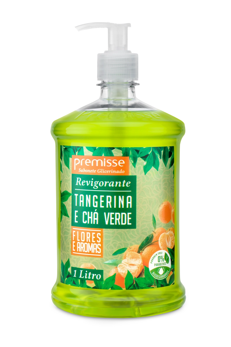 Sabonete Líquido Premisse 1 Litro Tangerina E Cha Verde