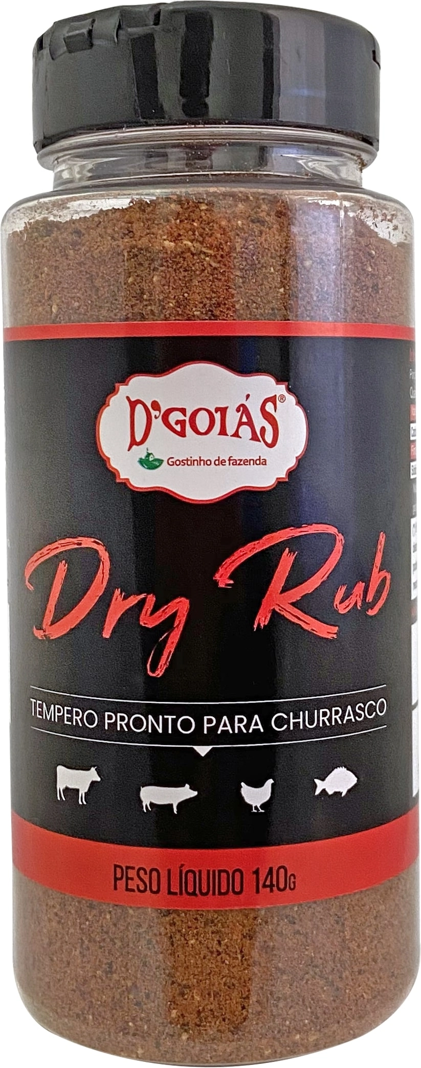 Tempero Dry Rub Dgoias 140g