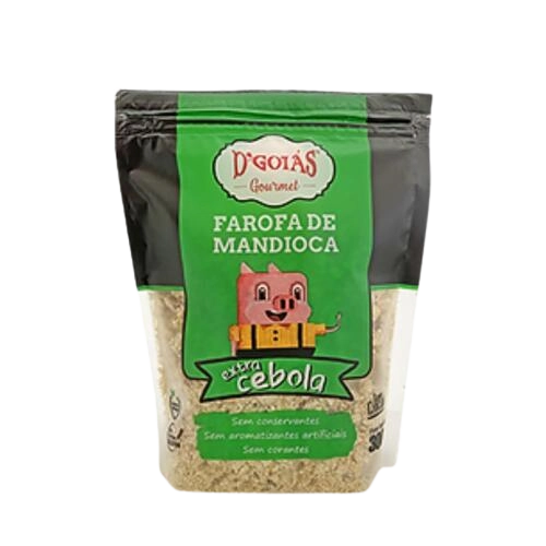 Farofa Mandioca D.goias C/cebola 300g