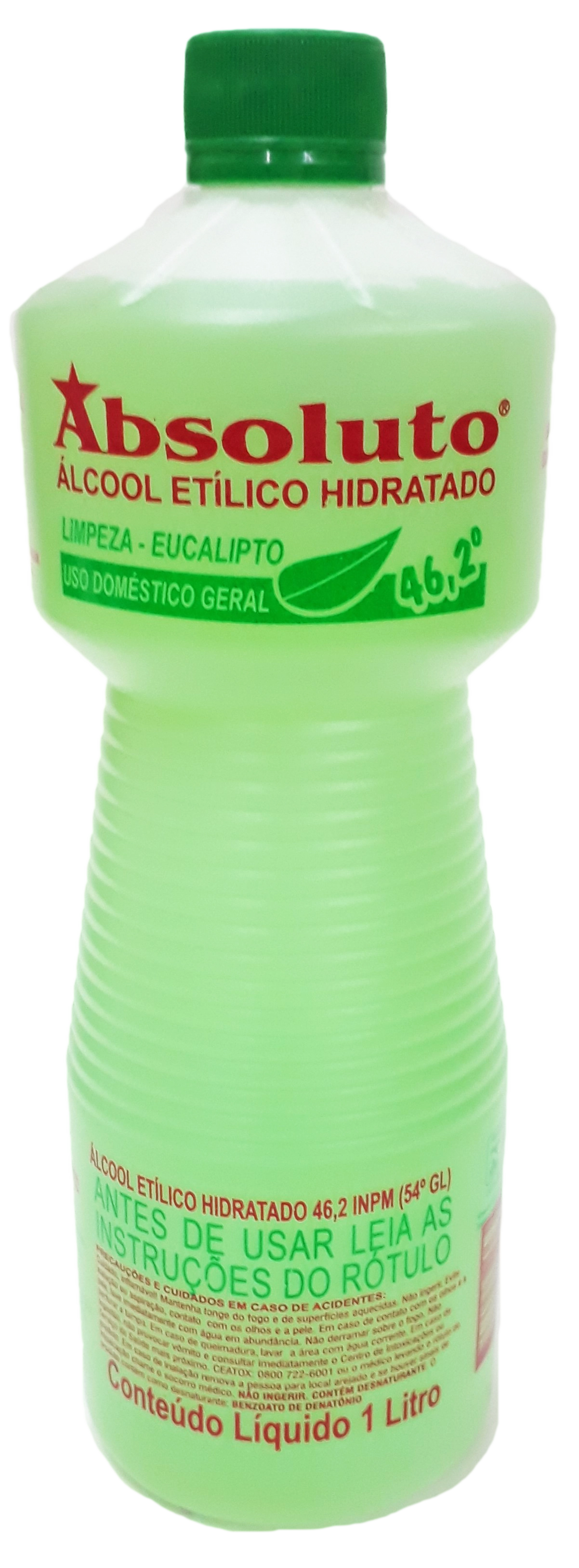 Alcool Absoluto 1lt Eucalipto 46,2?inpm