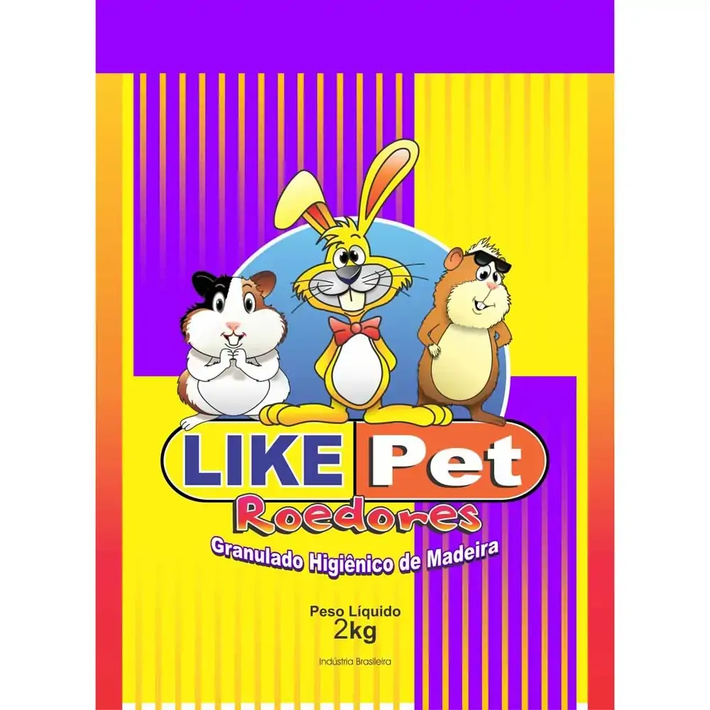 Granulado Higiênico Like Pet Roedores 2kg