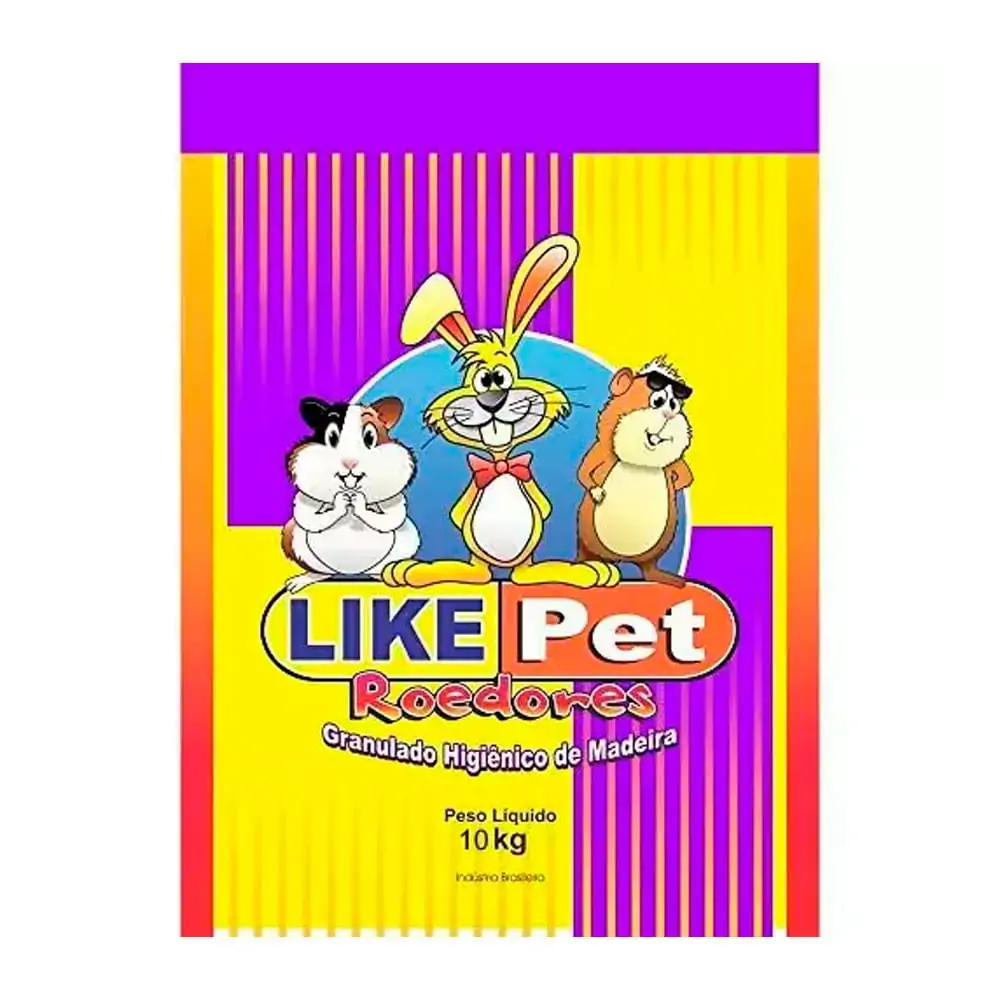 Granulado Higiênico Like Pet Roedores 10kg