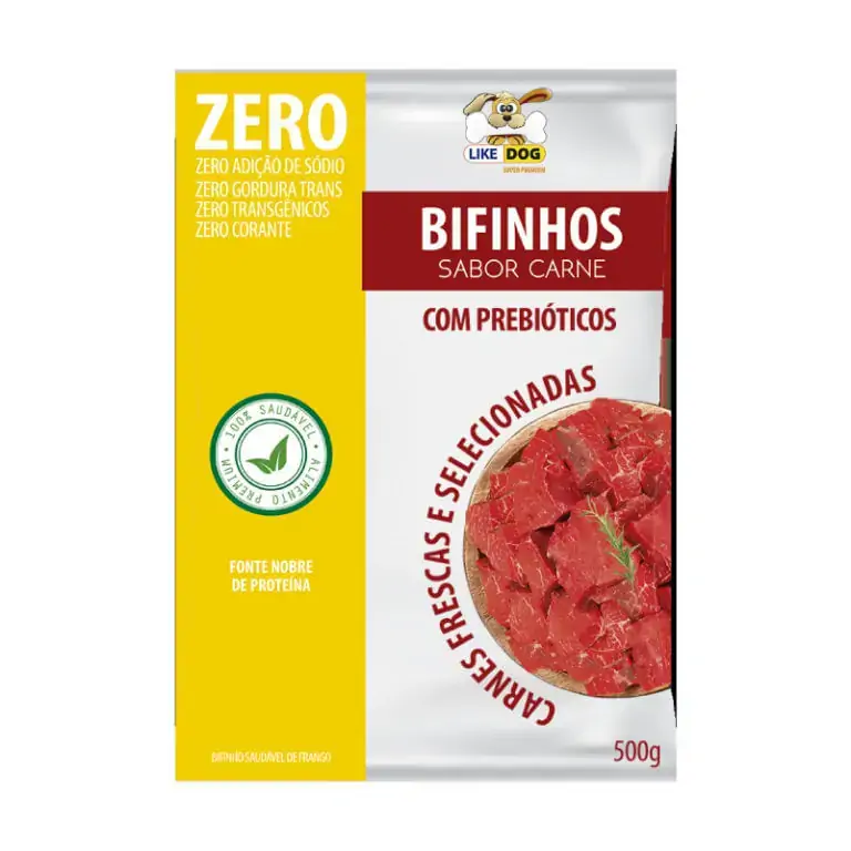 Bifinho Like Dog De Carne Para Cães