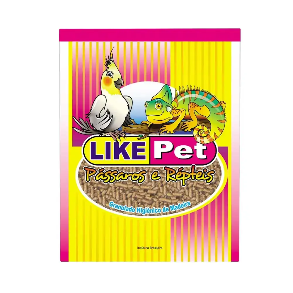 Granulado Higiênico Like Pet Pássaro e Répteis 2kg
