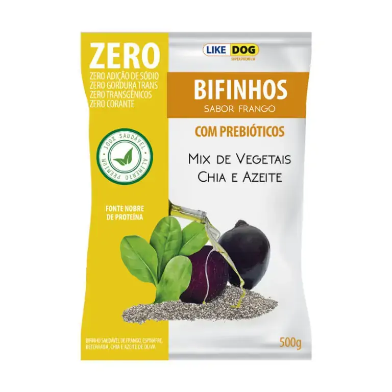 Bifinho De Frango Com Vegetais
