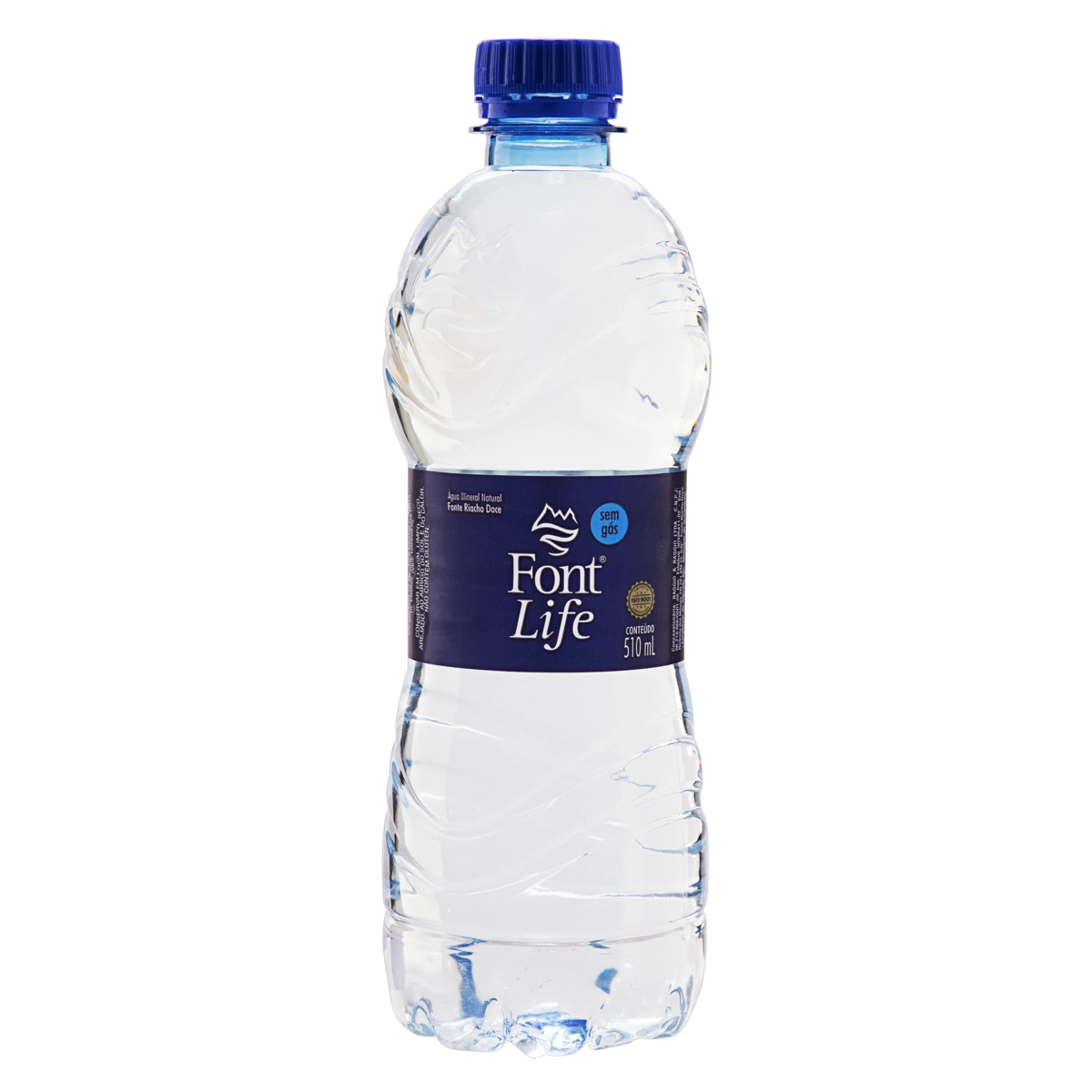 água Mineral Natural Sem Gás Font Life Garrafa 510ml