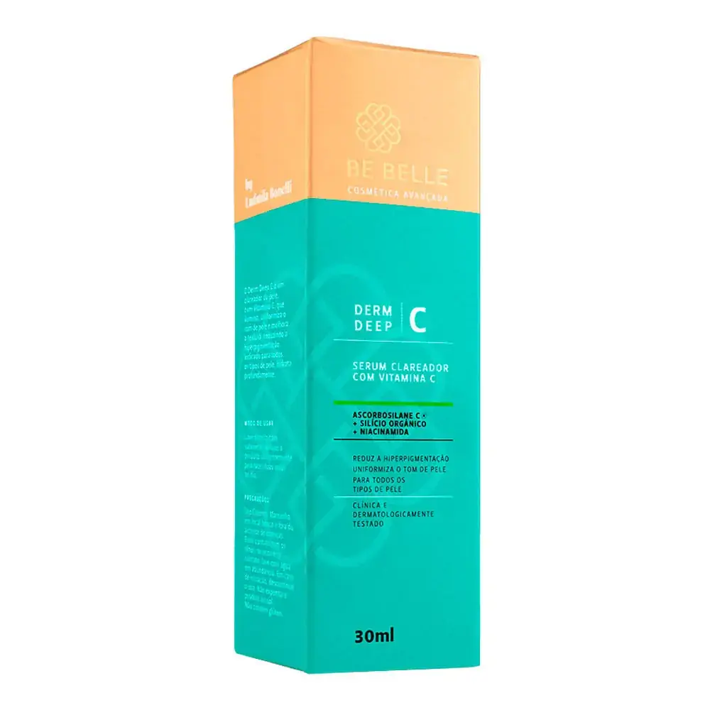 Sérum Facial Be Belle Derm Deep com Clareador 30ml