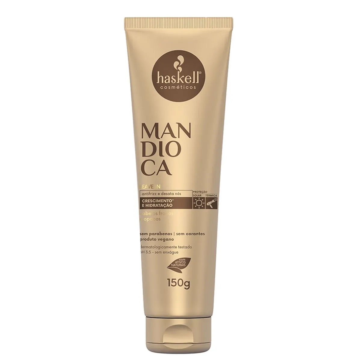 Creme Para Pentear Leave In Haskell Mandioca