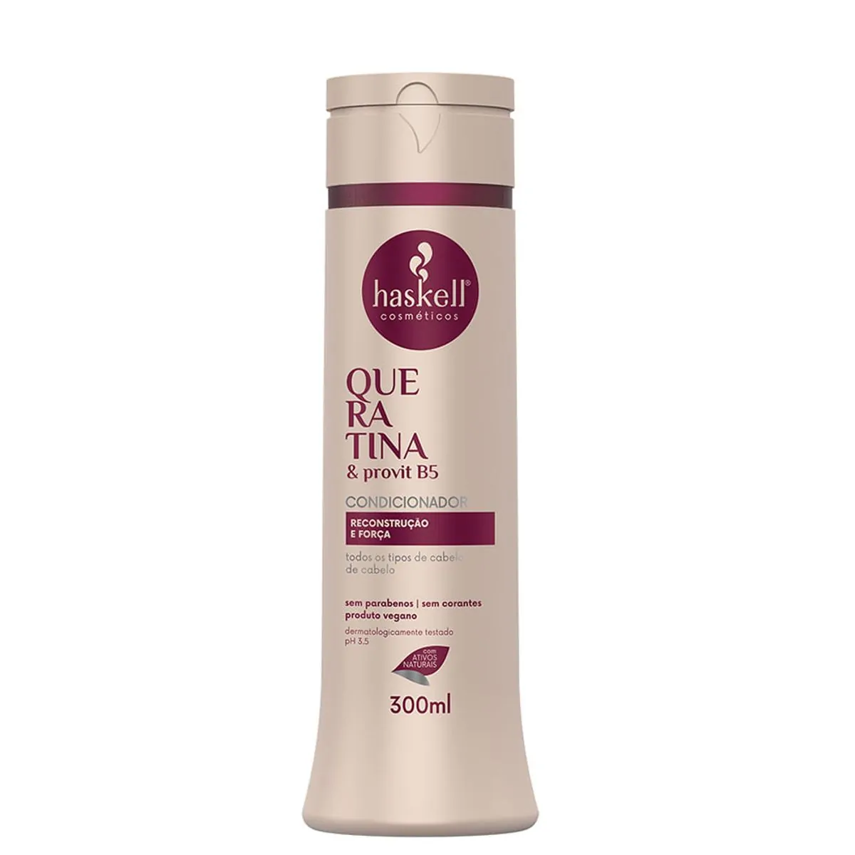 Condicionador Reconstrução E Força Queratina & Provit B5 Haskell 300ml