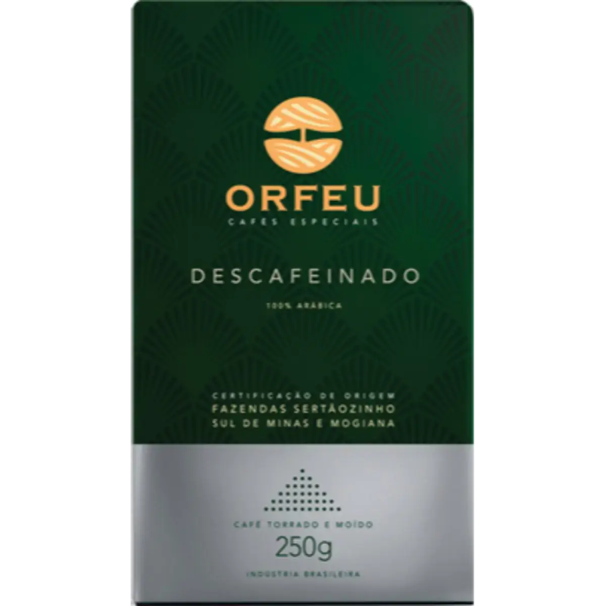 Café Em Cápsula Torrado E Moído Descafeinado Orfeu Caixa 50g 10 Unidades