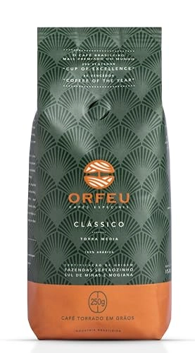 Café Torrado em Grãos ORFEU Clássico 250g