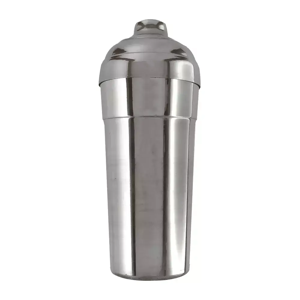 Coqueteleira com Tampa em Alumínio Cor Inox 550ml