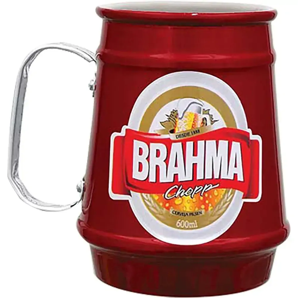 Caneca Chopps Brahma Redar 500ml