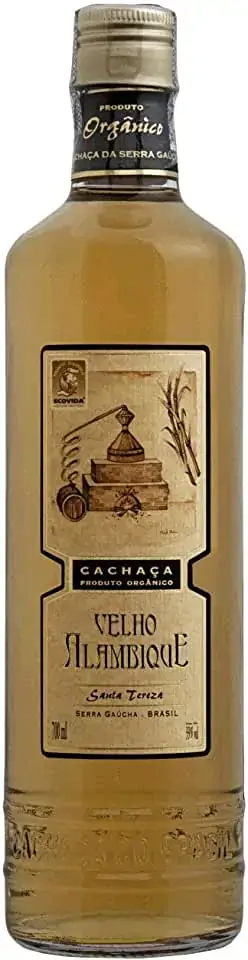 Cachaca Organica 700ml Velho Alambique