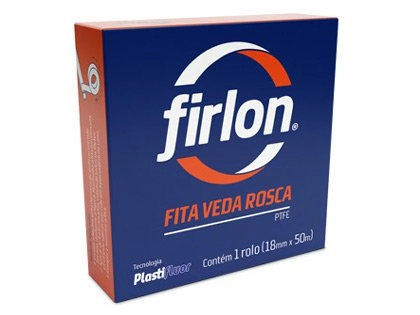Fita Veda Rosca Firlon 18mm X 25m