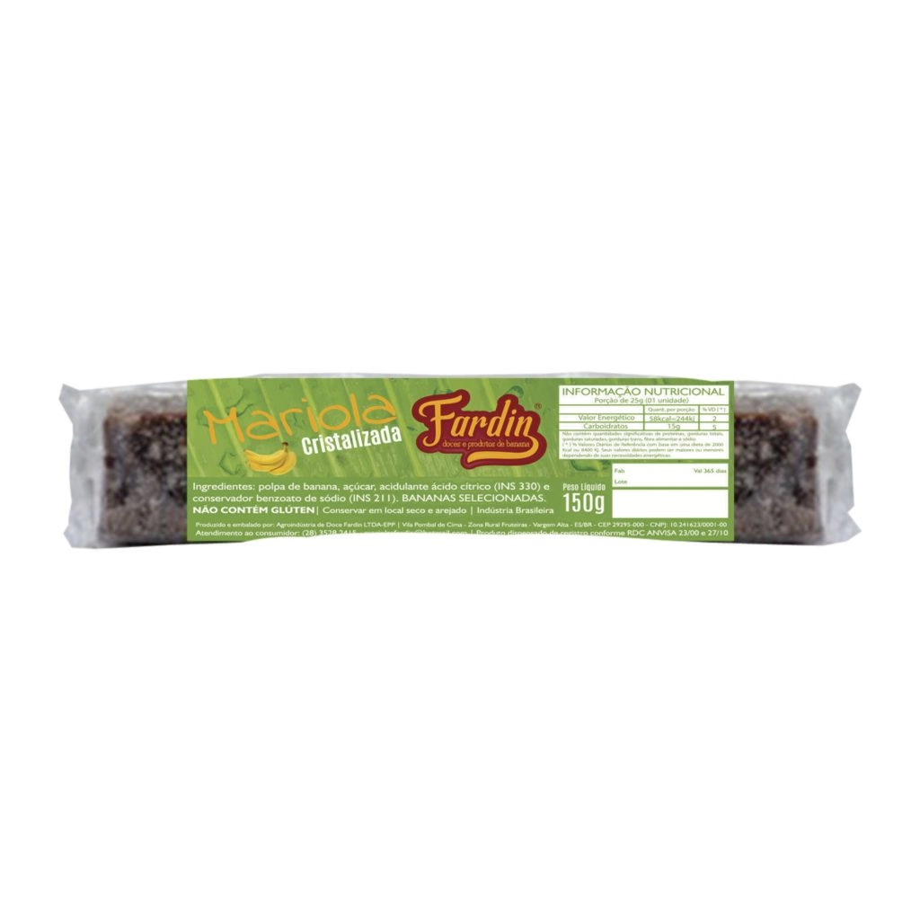 Mariola Cristalizada Fardin 150g