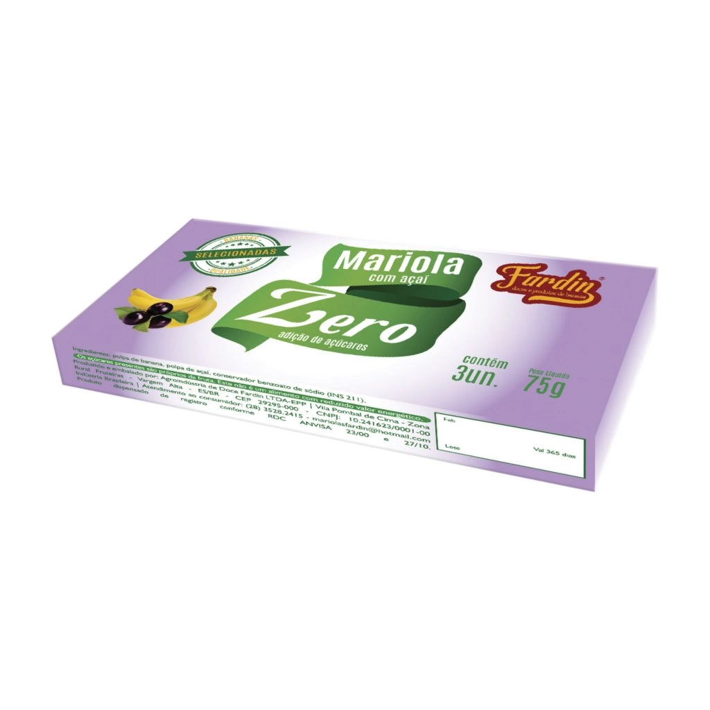 Mariola C/ Acai Zero 75g Fardin