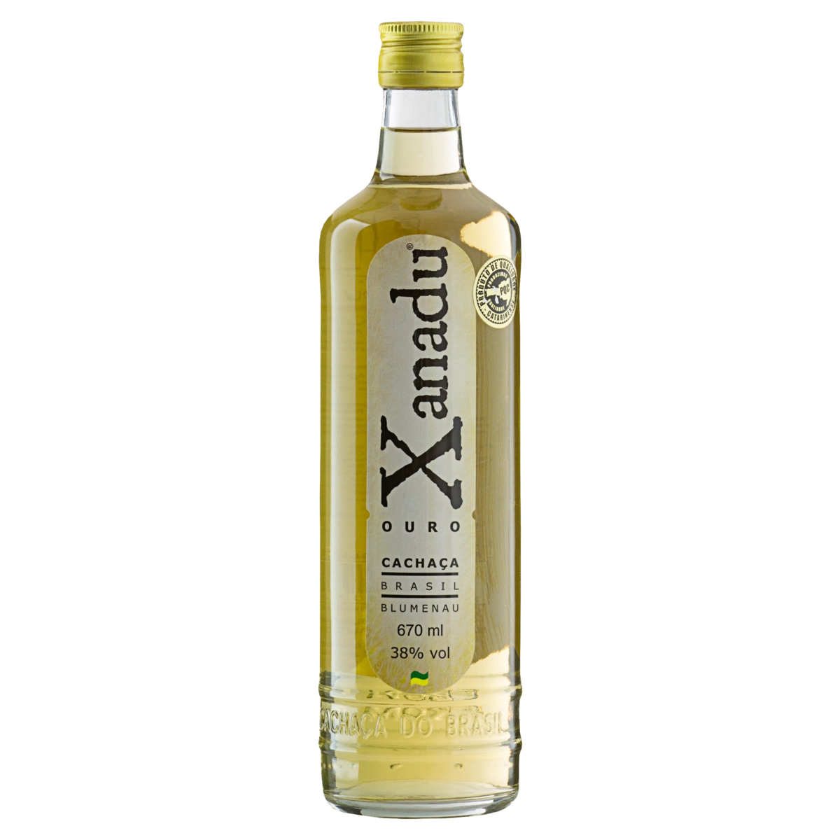 Cachaça Ouro Xanadu Garrafa 670ml