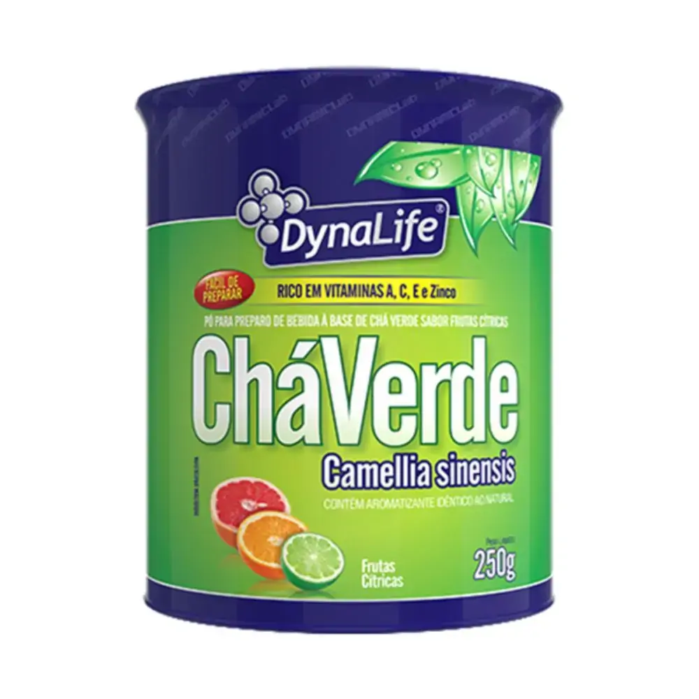Cha Verde Frutas Citricas 250g Dynalife