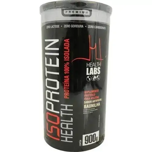 Iso Protein Morango 900g Health Labs