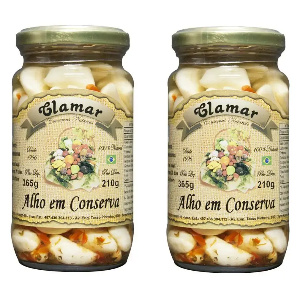 Alho Em Conserva C/ervas Finas 2kg