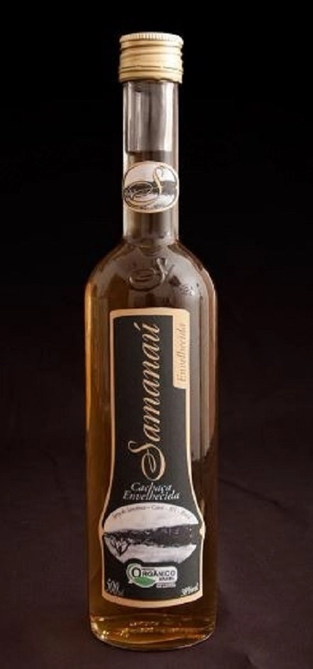 Cachaca Samanau Organica 500ml Ouro