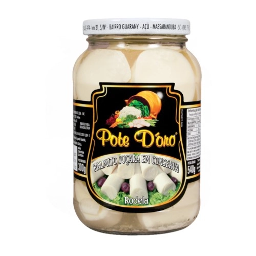 Palmito Jucara Potedoro Rod 300gr