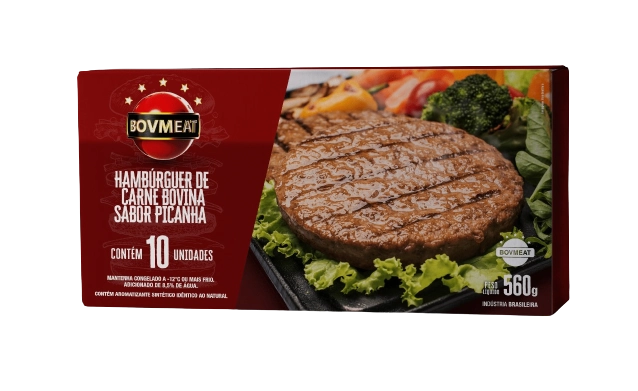 Hamb Bovmeat Picanha 560g