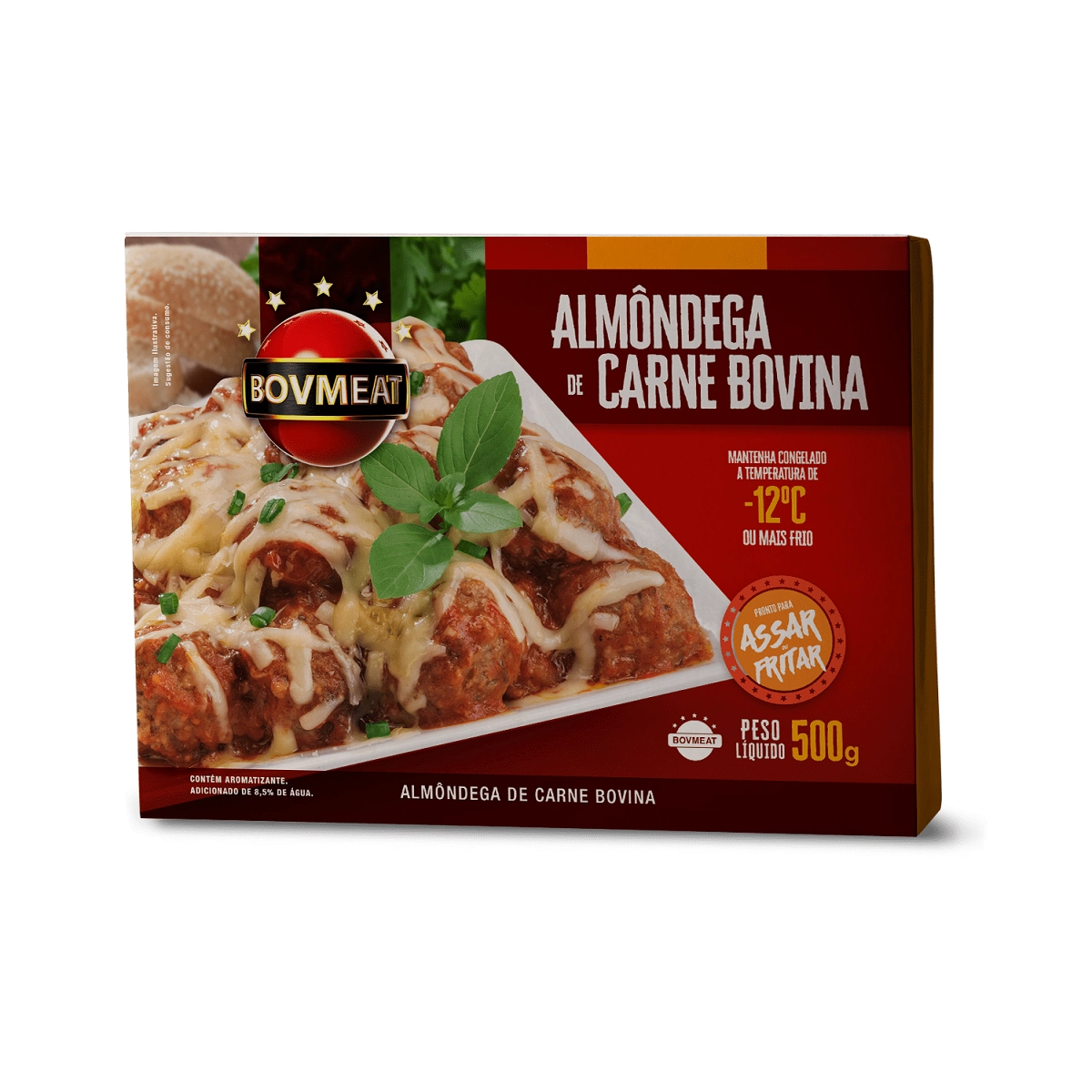 Almondega Bovmeat Carne Bovina 500g
