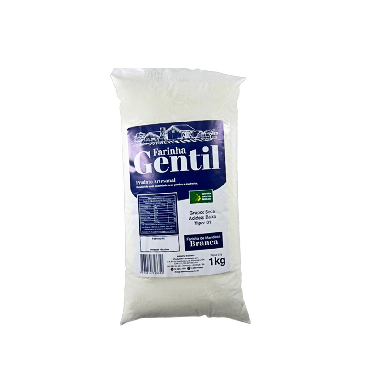 Farinha Mandioca Gentil 1kg