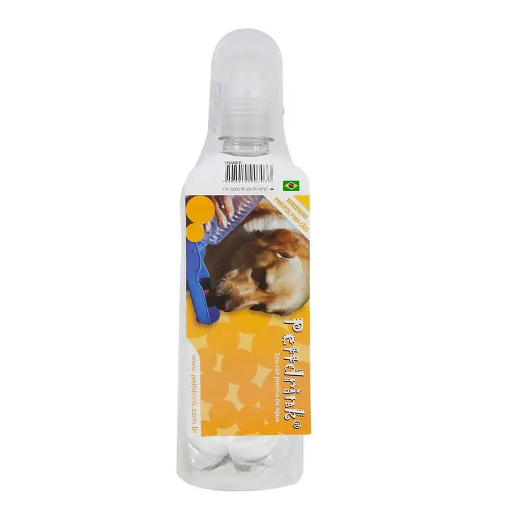 Bebedouro Pet Drink Portátil Transparente