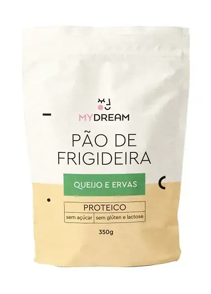 Pão de Frigideira Queijo e Ervas MyDream 350g