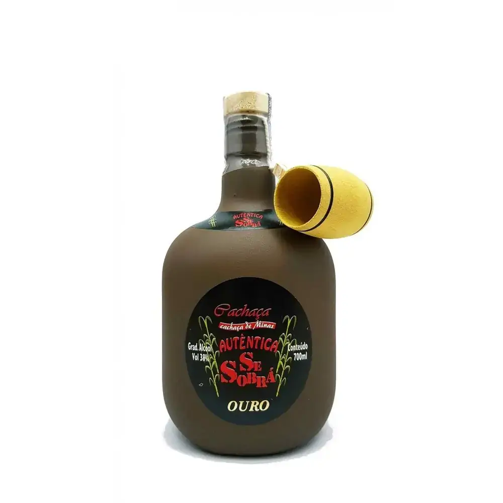 Cachaça Autentica Se Sobra Ouro