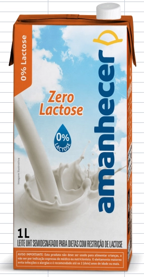 Leite Amanhecer Zero Lactose 1l