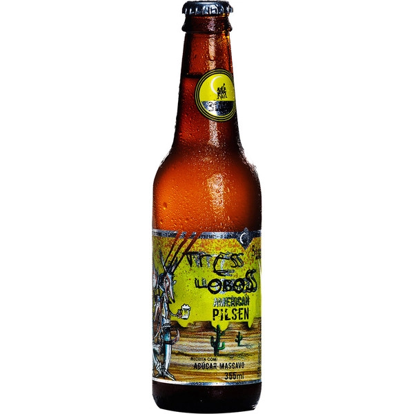 3 Lobos American Pilsen Classic American Pilsner Garrafa 1 Unidade